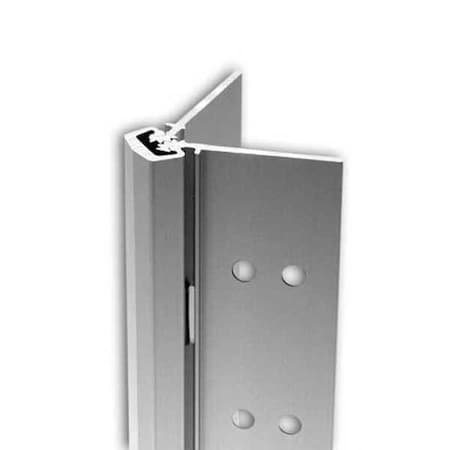 Concealed Hinge, Door Edge Protector For 1-3/4 Doors Heavy Duty, Clear Aluminum Fini